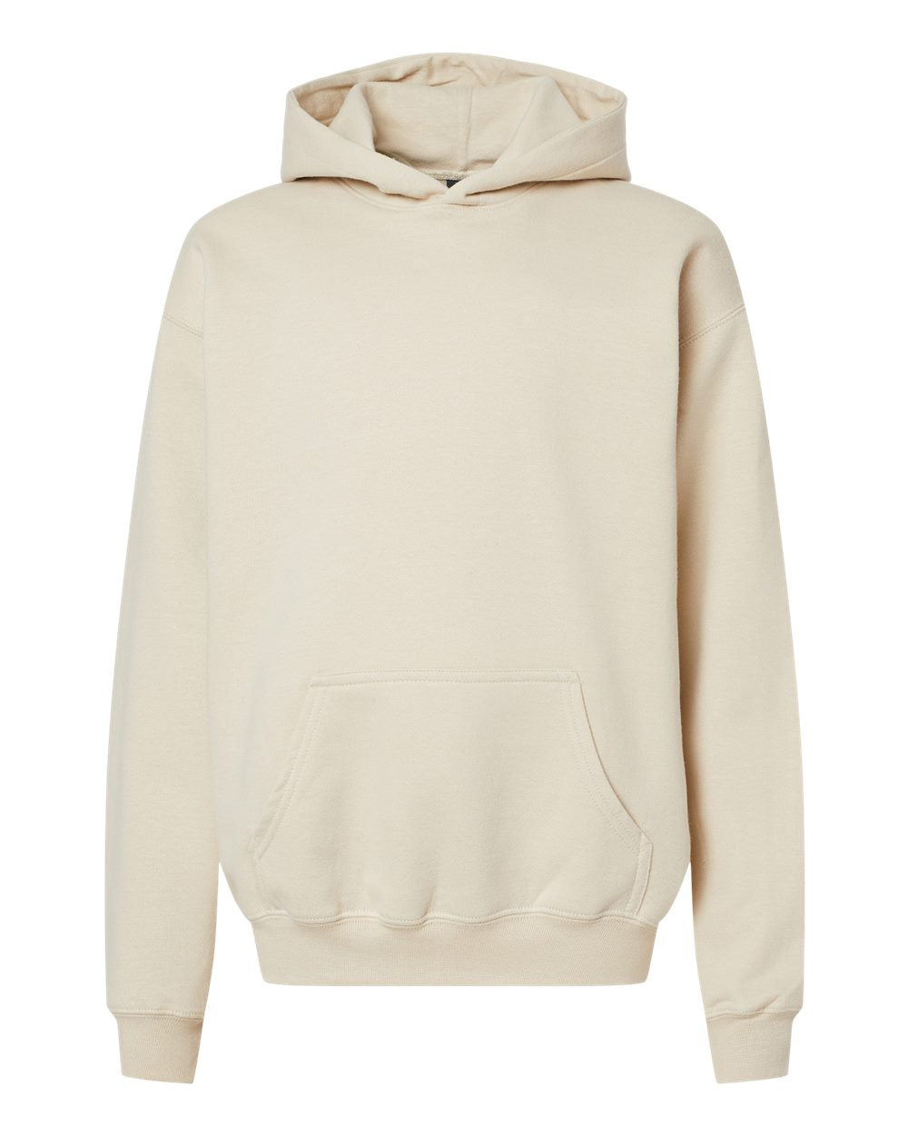 Gildan Softstyle Youth Midweight Hooded Sweatshirt Sand The Vinyl Warehouse