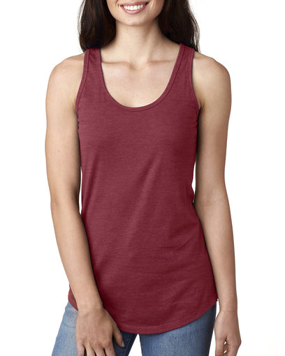 Next Level Women's Ideal Racerback Tank - Scarlet (Cardinal) – The Vinyl  Warehouse