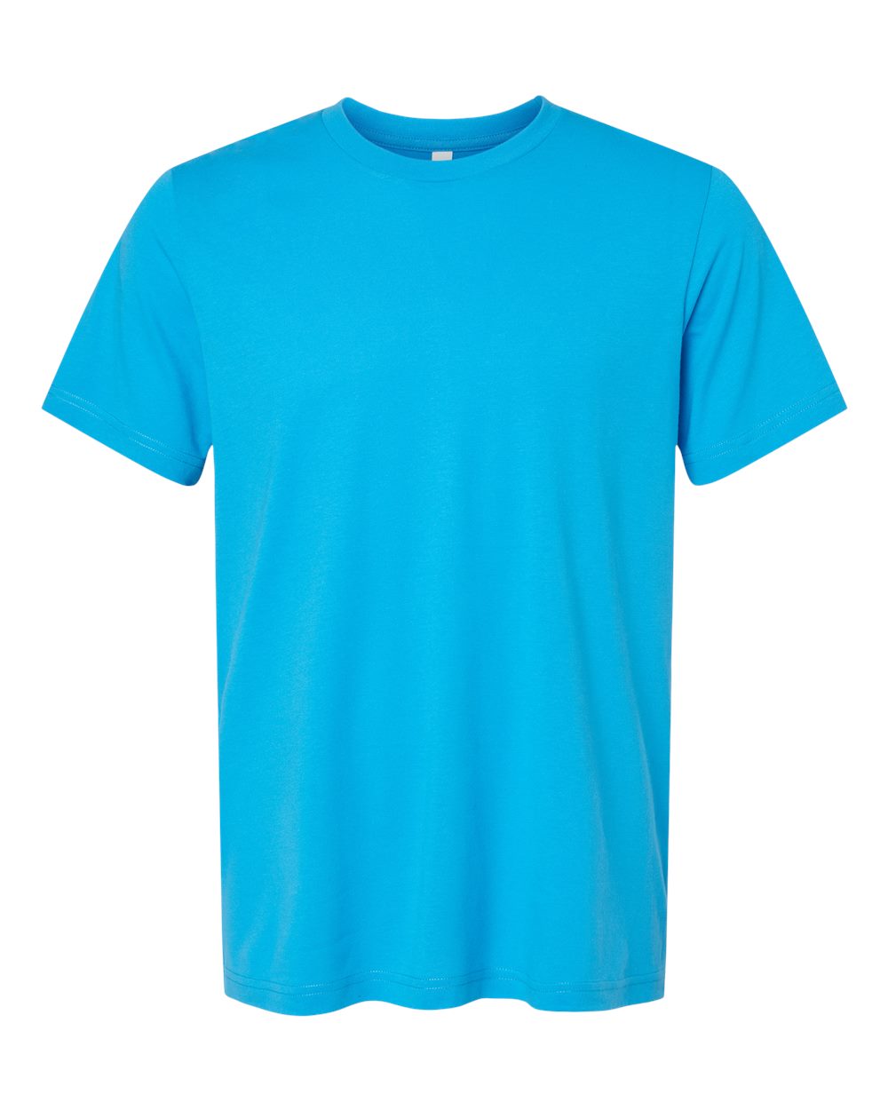 Bella + Canvas Unisex Crew Tee - Neon Blue