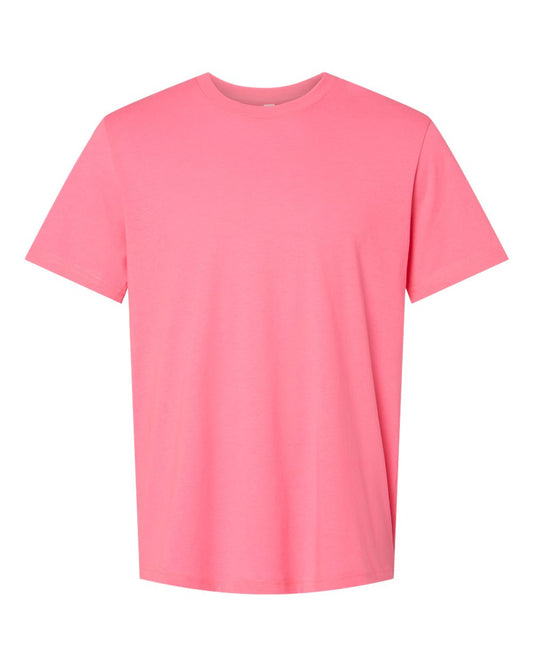 Bella + Canvas Unisex Crew Tee - Neon Pink