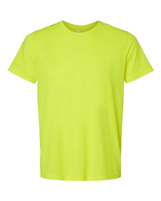 Bella + Canvas Unisex Crew Tee - Neon Yellow