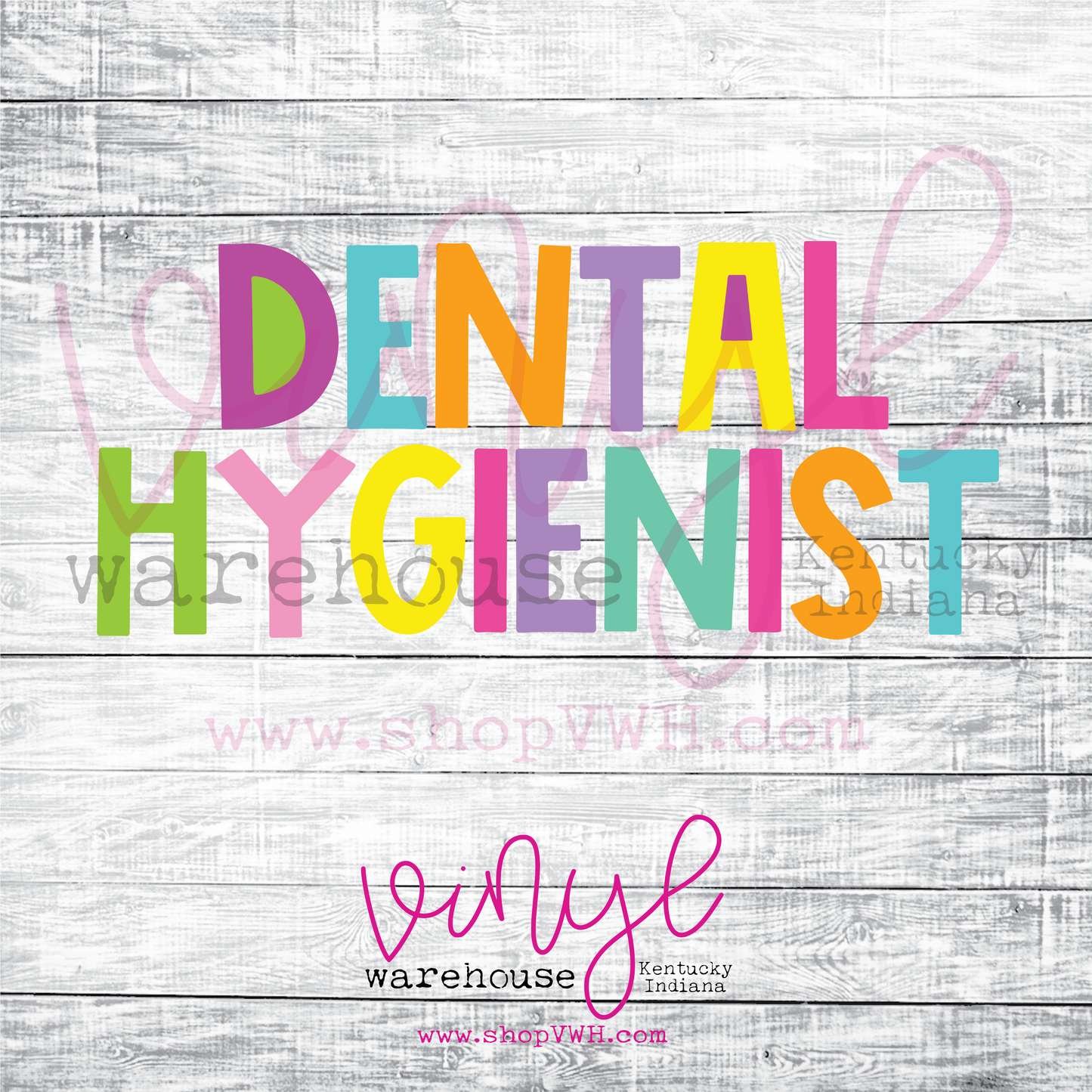 Dental Hygienist - Heat Transfer Print