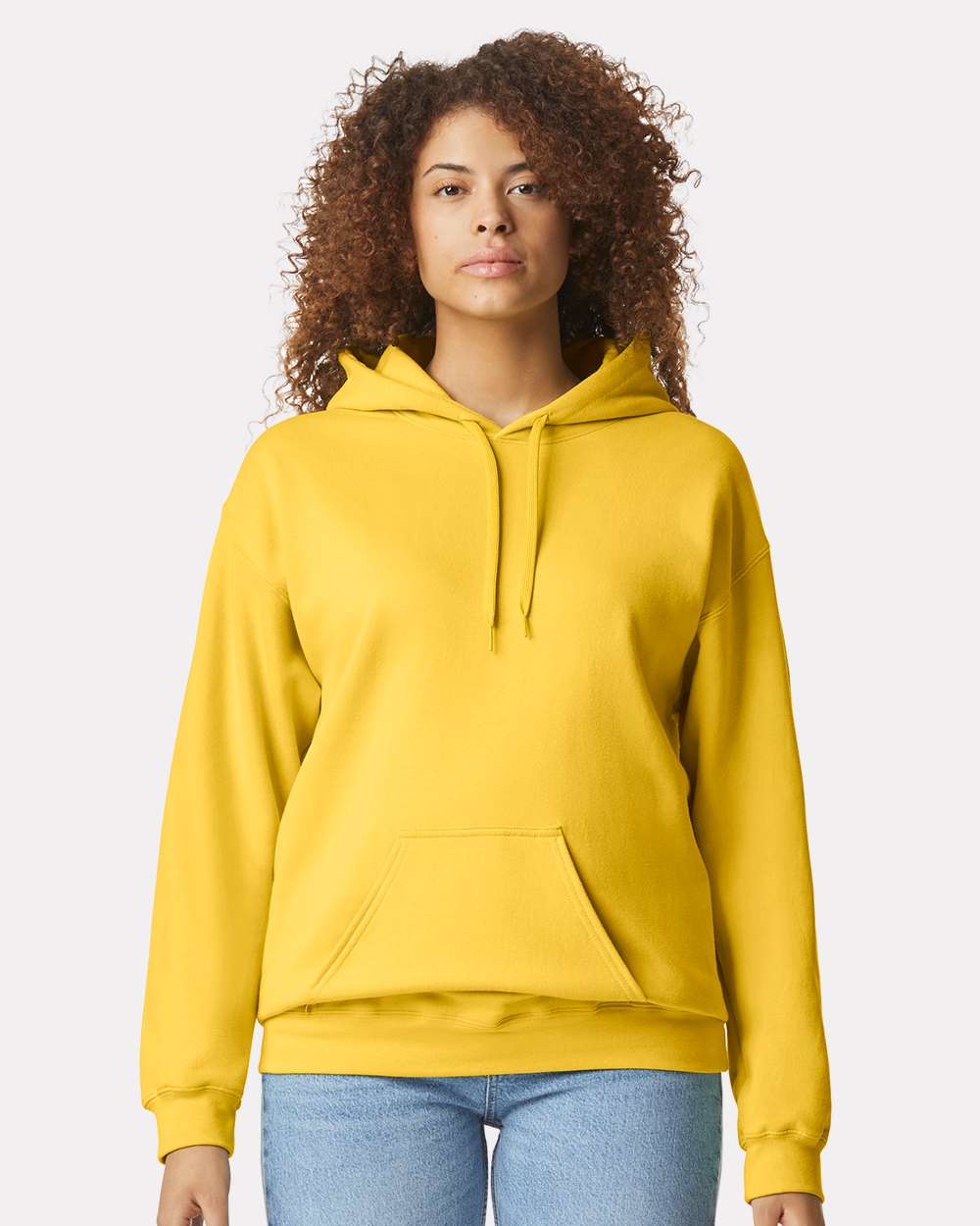 Gildan Softstyle® Adult Midweight Hooded Sweatshirt  - Daisy