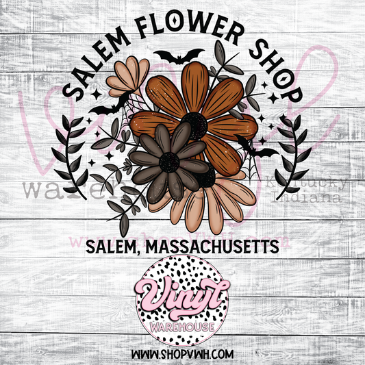 Salem Flower Shop - Heat Transfer Print