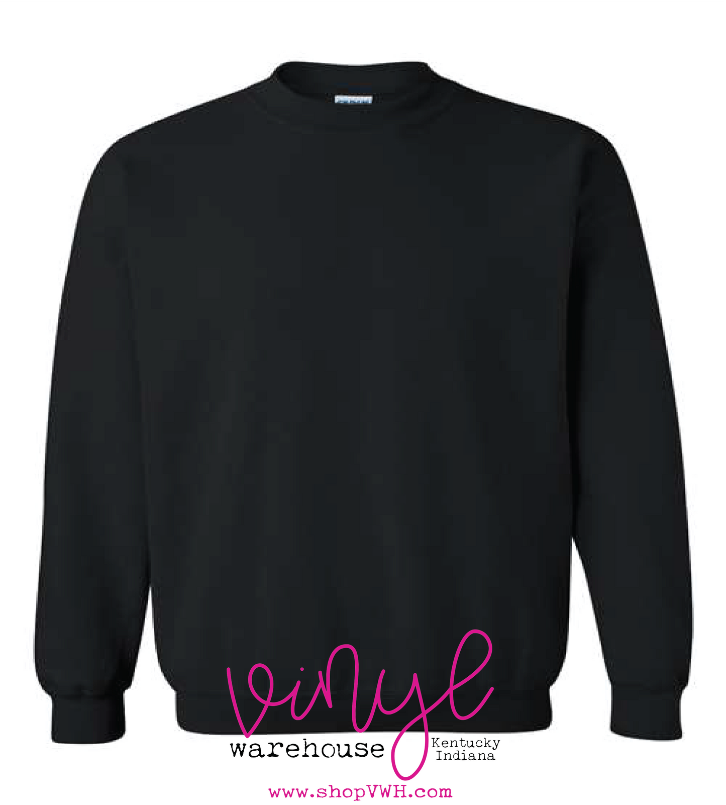 Gildan Crew Neck Sweatshirt - Black