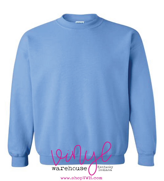 Gildan Crew Neck Sweatshirt - Carolina Blue