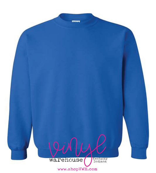 Gildan Crew Neck Sweatshirt - Royal