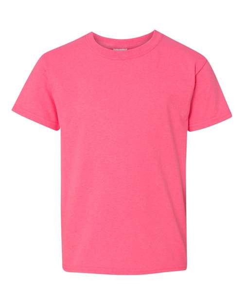 Gildan Youth Tee - Safety Pink