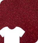 Siser EasyWeed Glitter HTV - Cherry