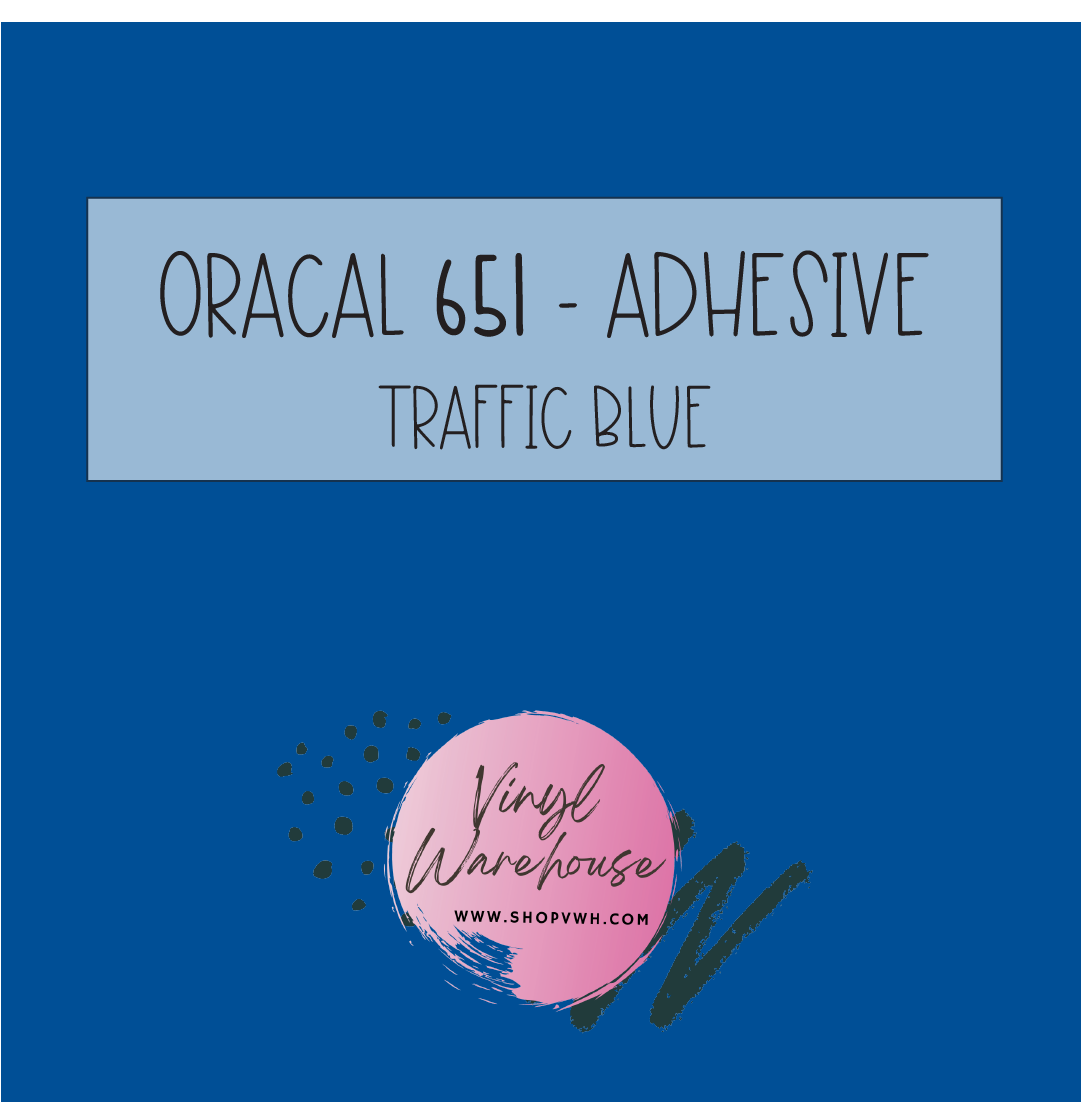 Oracal 651 - 057 Traffic Blue