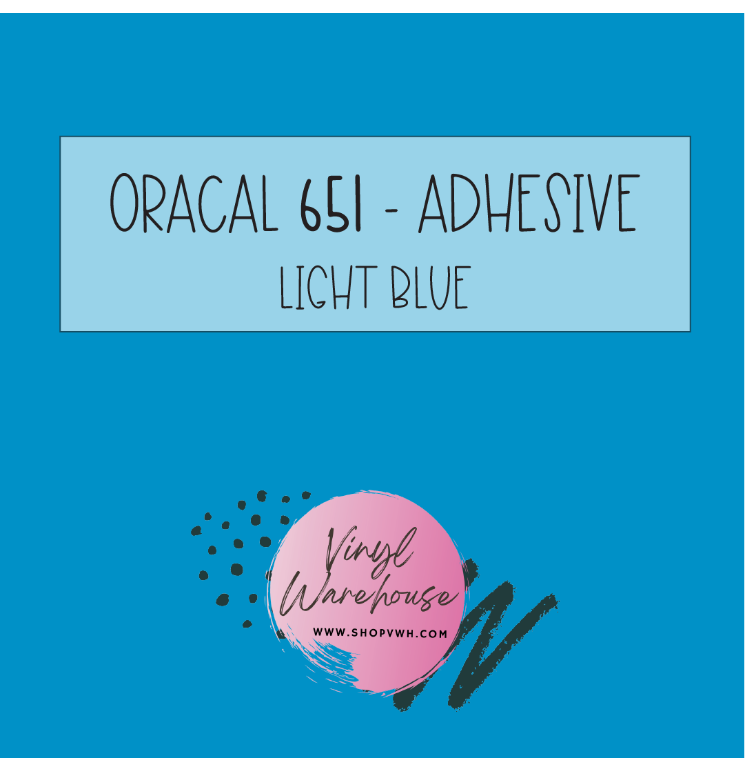 Oracal 651 - 053 Light Blue