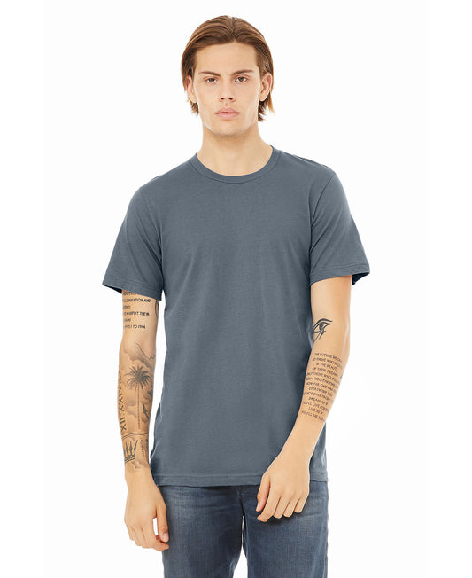 Bella + Canvas Unisex Crew Tee - Steel Blue