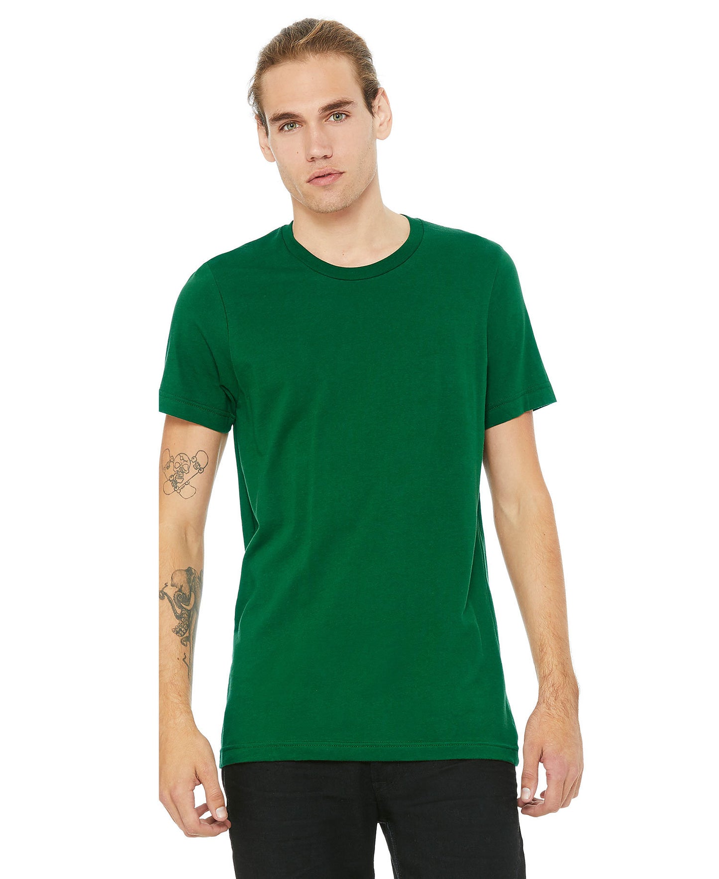 Bella + Canvas Unisex Crew Tee - Evergreen