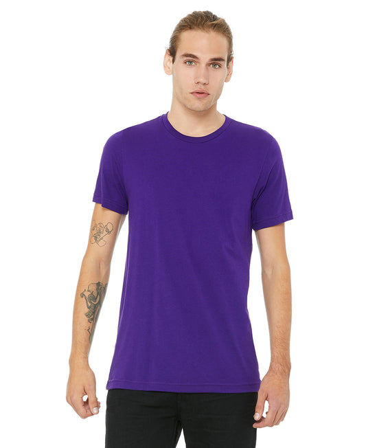 Bella + Canvas Unisex Crew Tee - Team Purple