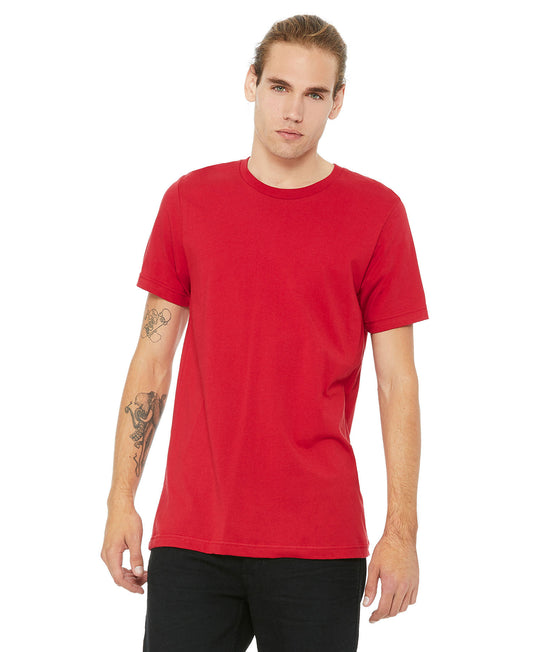 Bella + Canvas Unisex Crew Tee - Red