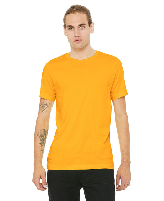 Bella + Canvas Unisex Crew Tee - Gold