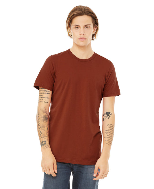 Bella + Canvas Unisex Crew Tee - Rust