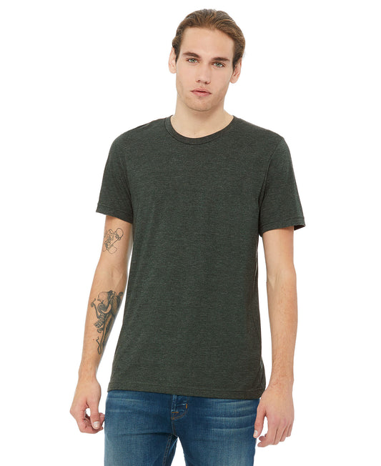 Bella + Canvas Unisex Crew Tee - Heather Forest