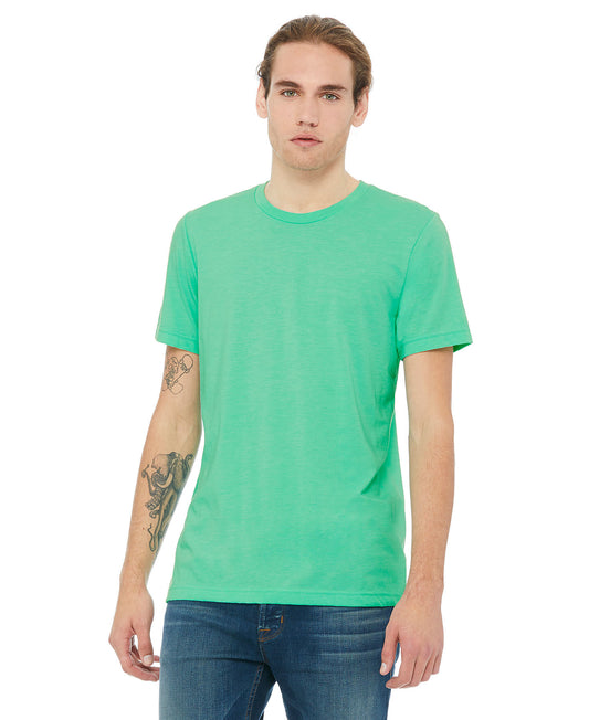 Bella + Canvas Unisex Crew Tee - Heather Mint