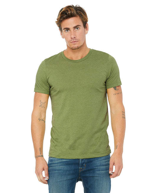 Bella + Canvas Unisex Crew Tee - Heather Green