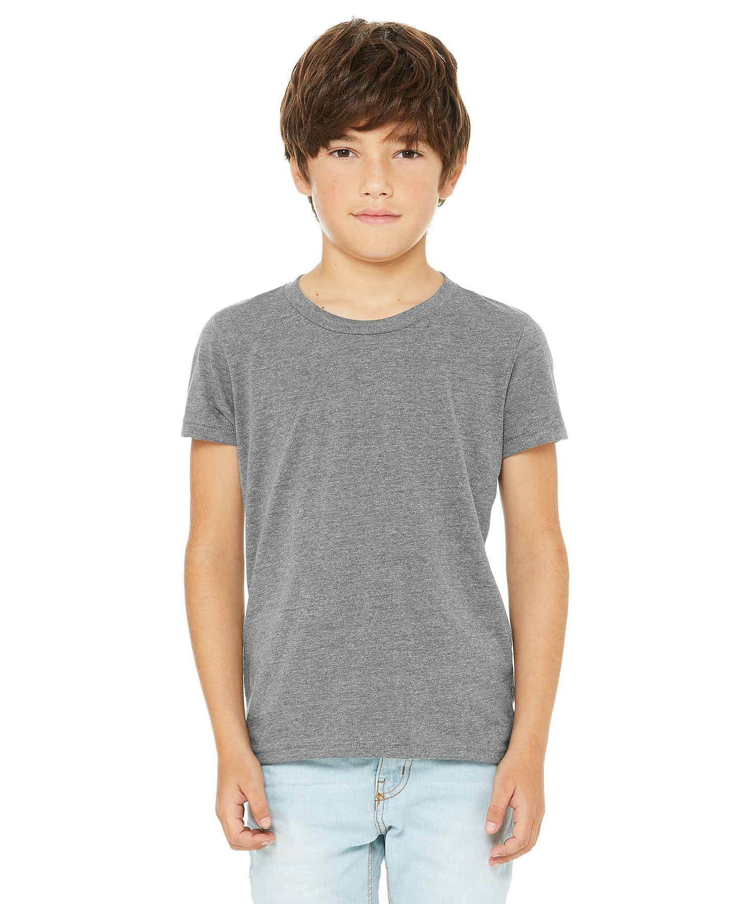 Bella + Canvas Youth Tee - Deep Heather