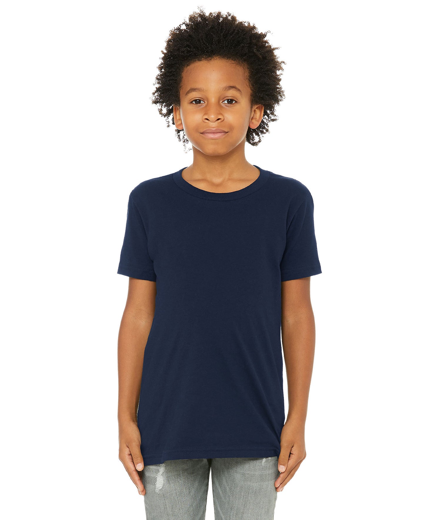 Bella + Canvas Youth Tee - Navy