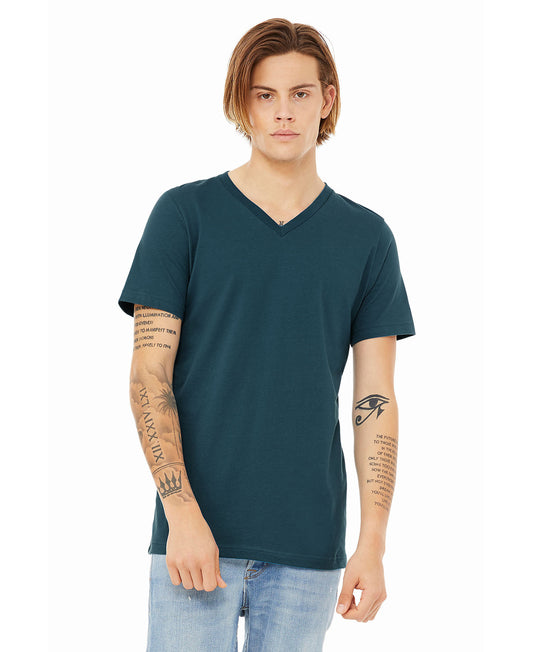 Bella + Canvas Unisex Vneck Tee - Deep Teal