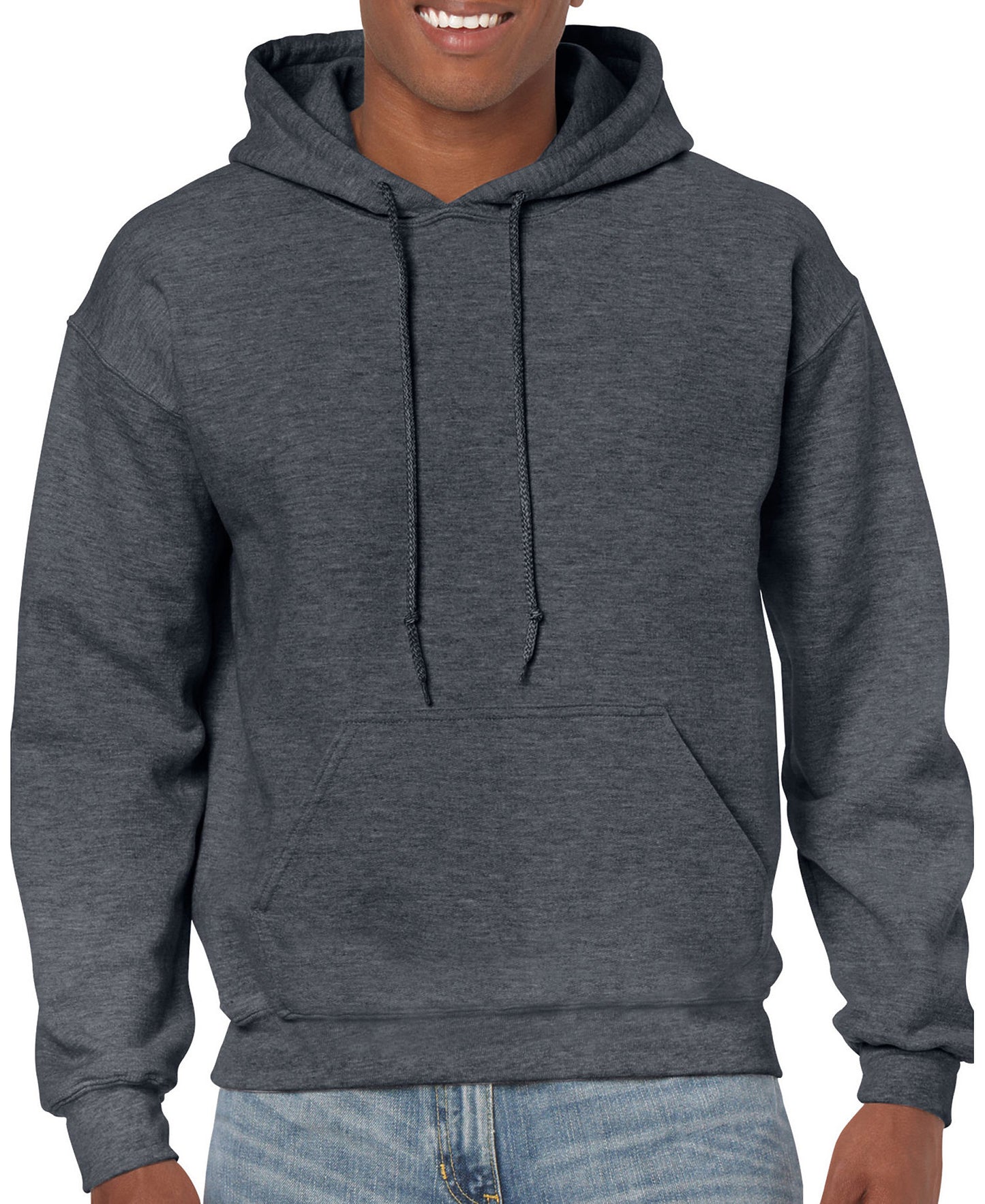 Gildan Adult Hooded Sweatshirt - Dark Heather