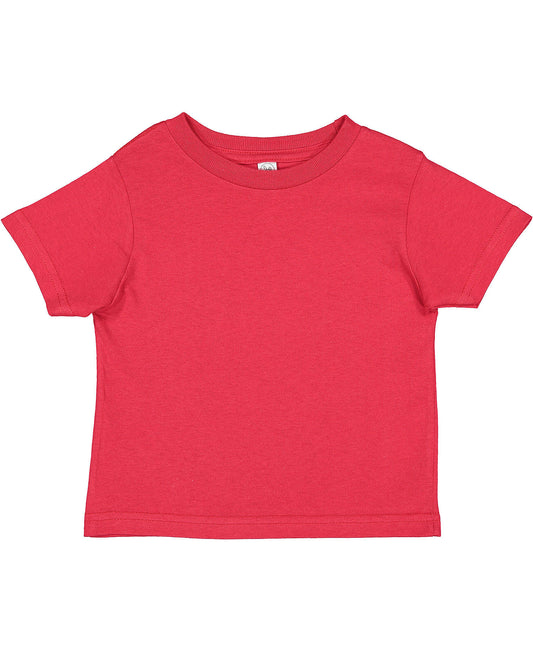 Rabbit Skins Fine Jersey Toddler Tee - Red