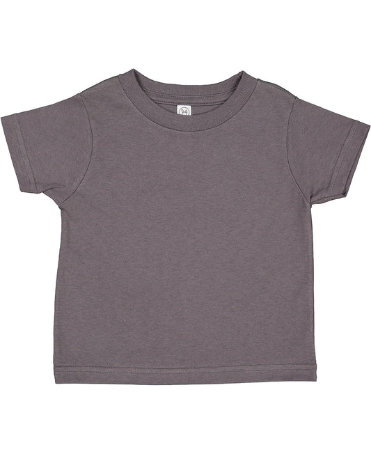 Rabbit Skins Infant Fine Jersey Tee - Charcoal