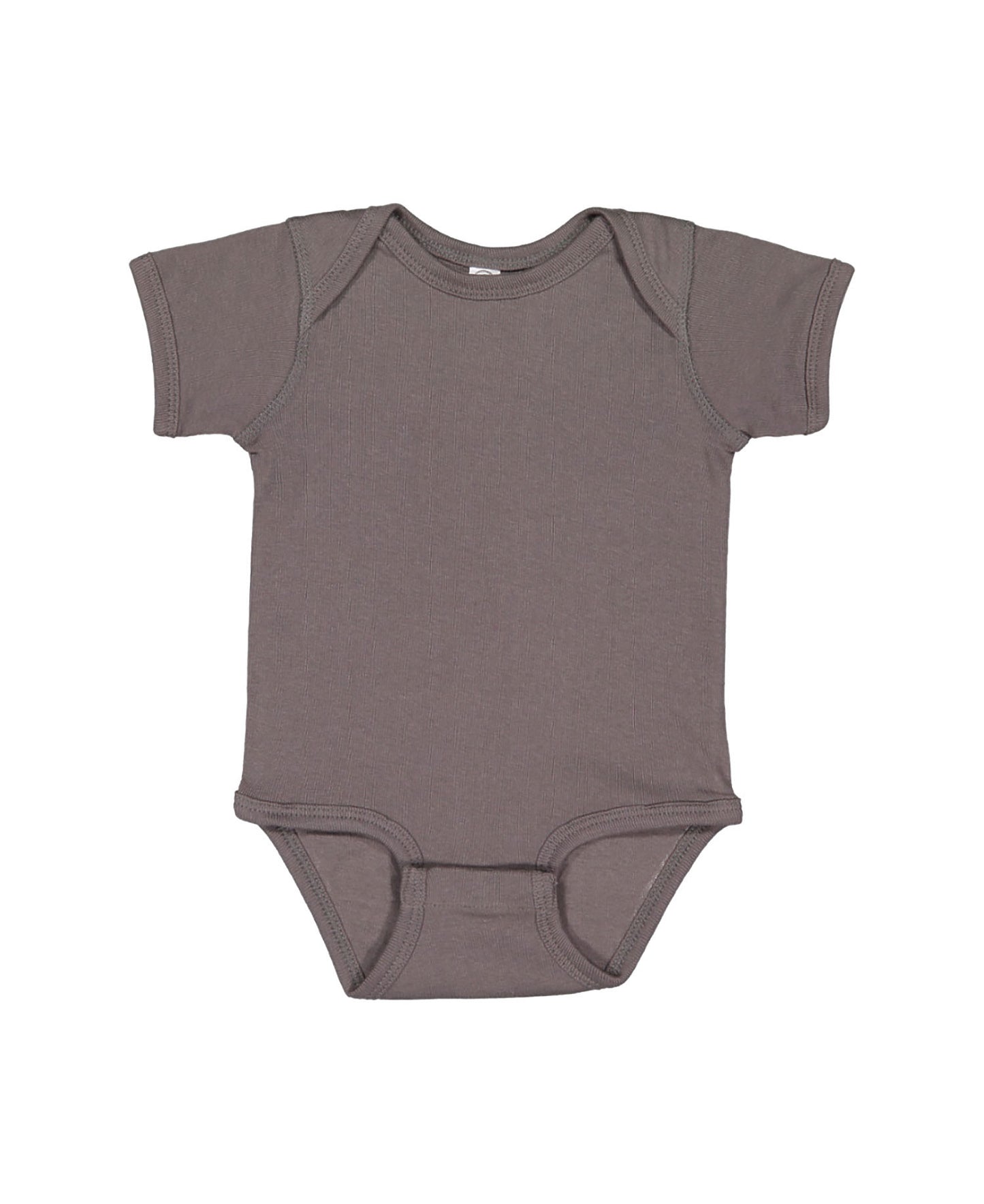 Short Sleeve Onesie - Charcoal