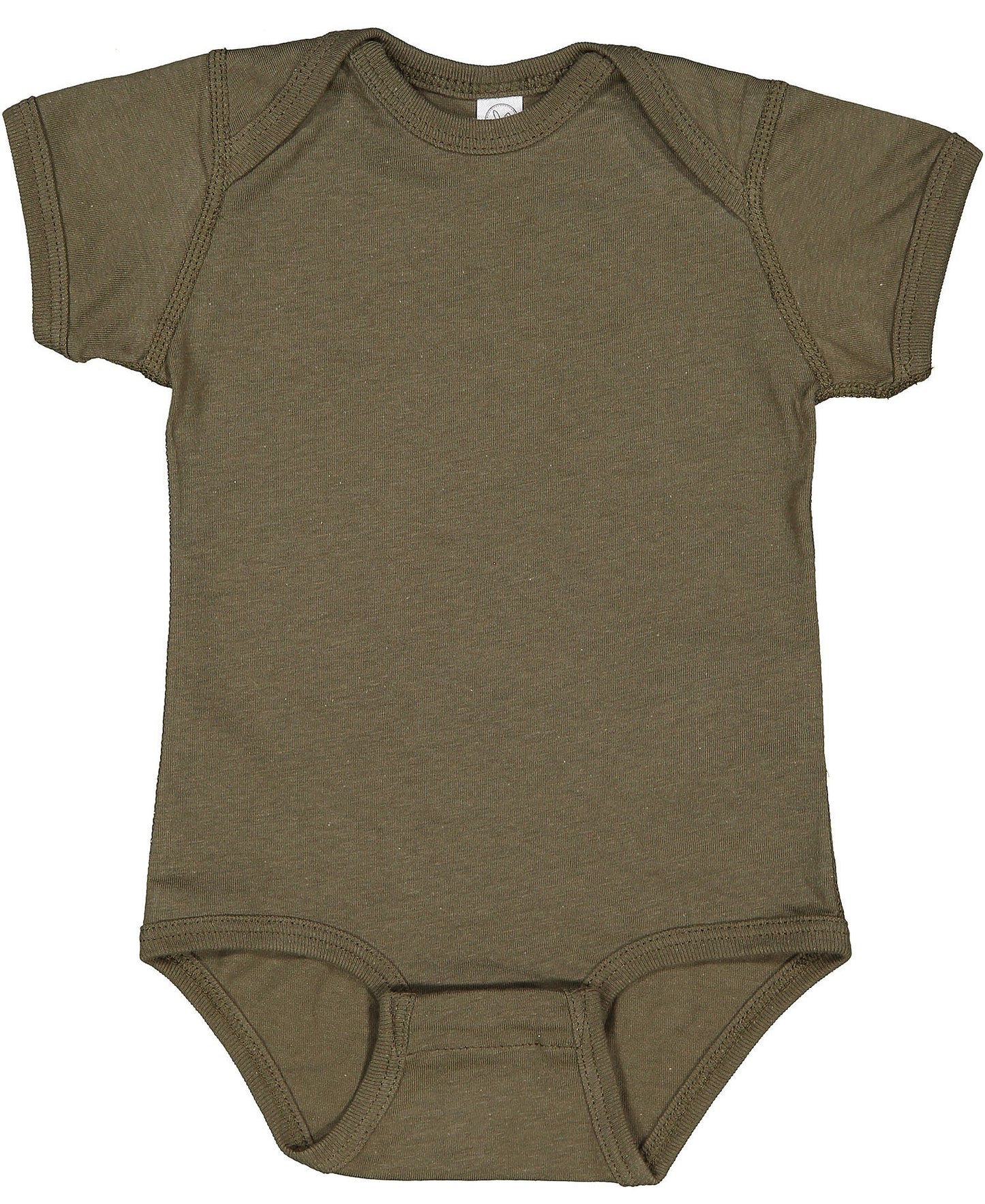 Short Sleeve Onesie - Military Green