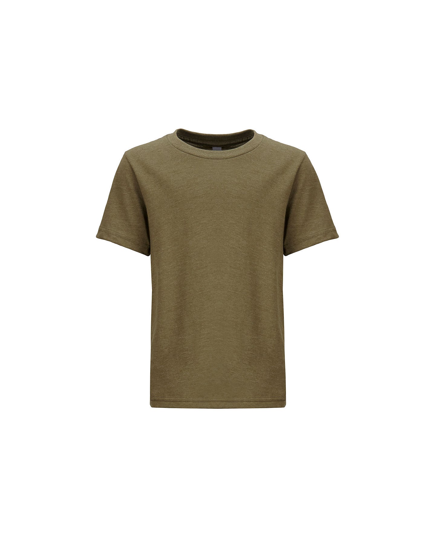 Next Level Youth Tee - Heather Military Green CVC