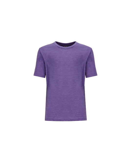 Next Level Youth Tee - Heather Purple Rush CVC