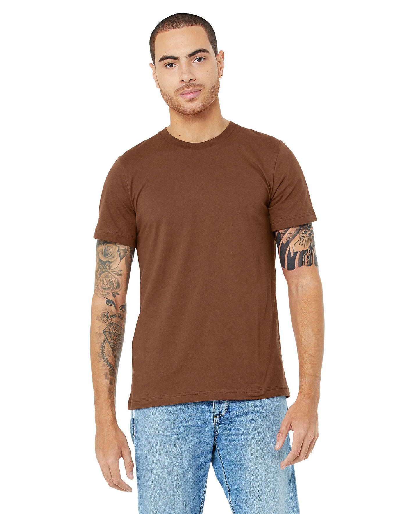 Bella + Canvas Unisex Crew Tee - Chestnut