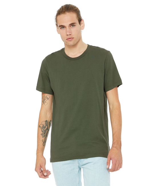 Bella + Canvas Unisex Crew Tee - Military Green