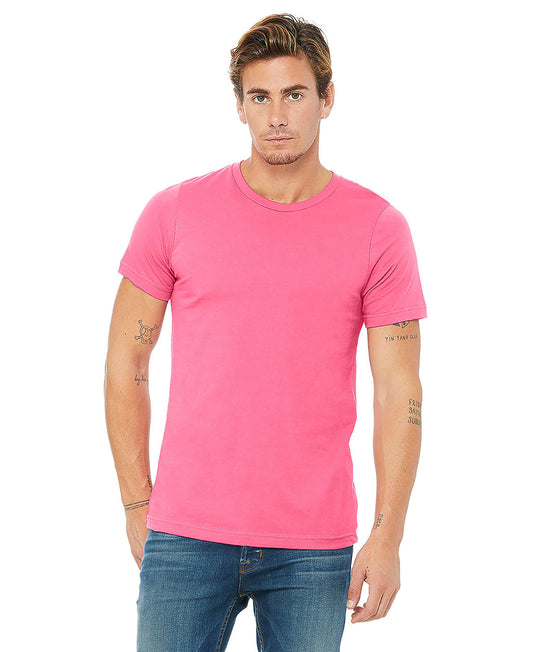 Bella + Canvas Unisex Crew Tee - Charity Pink