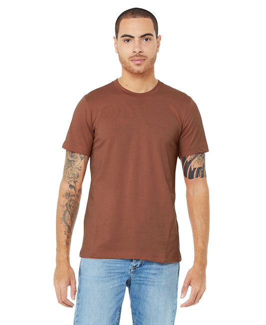 Bella + Canvas Unisex Crew Tee - Terracotta