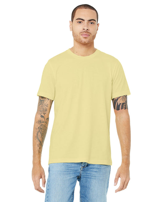 Bella + Canvas Unisex Crew Tee - Heather French Vanilla