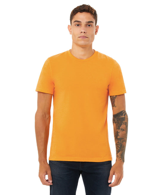 Bella + Canvas Unisex Crew Tee - Heather Marmalade