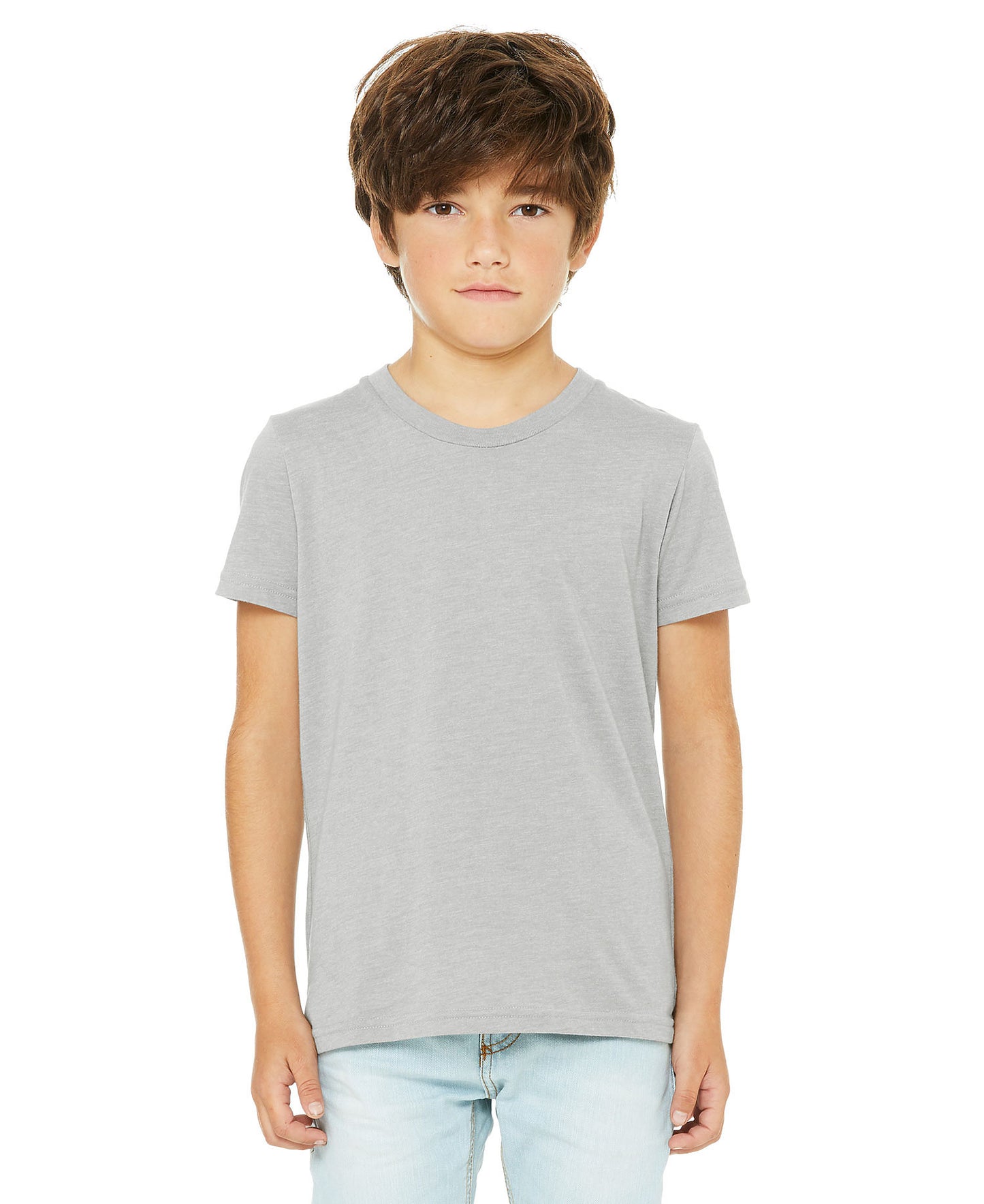 Bella + Canvas Youth Tee - Heather Stone