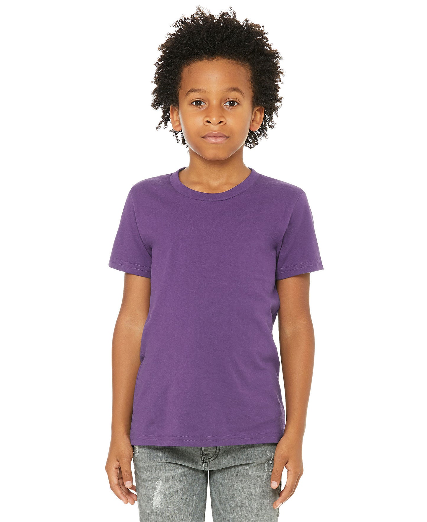 Bella + Canvas Youth Tee - Royal Purple