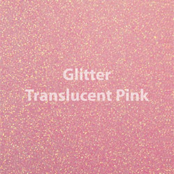 Siser EasyWeed Glitter HTV - Translucent Pink